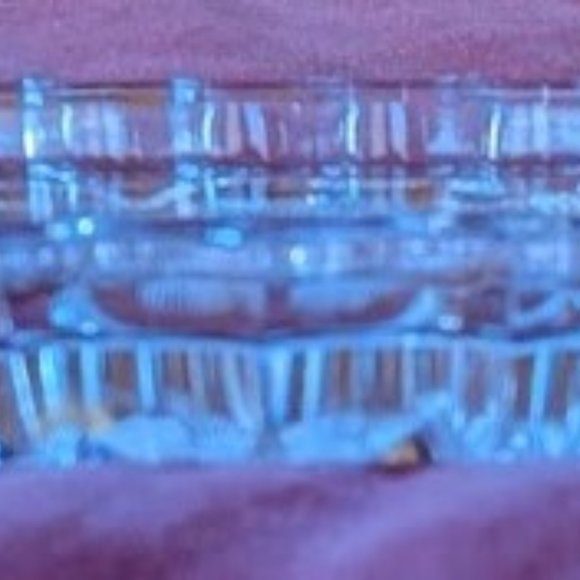 FURTHER 20% OFF Vintage Beautiful Cut Glass Crystal Rectangular Tray–Early 1900s - Picture 3 of 3
